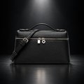 Black mini handbag